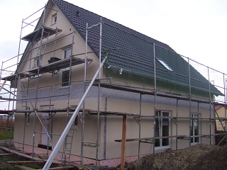 Foto vom Haus, fast fertig